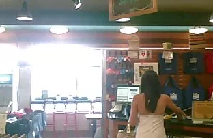 XXX خواهر عکس های سکسی الکسیس تگزاس Bolshegrudaya در شلاق زرد سرطان خم شد و بیدمشک سیاه نودل خورد